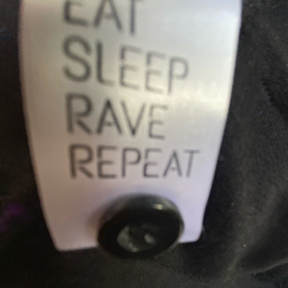 Club Exx Rainbow Multicolor Fringe Jacket Size Medium - Picture 5 of 6